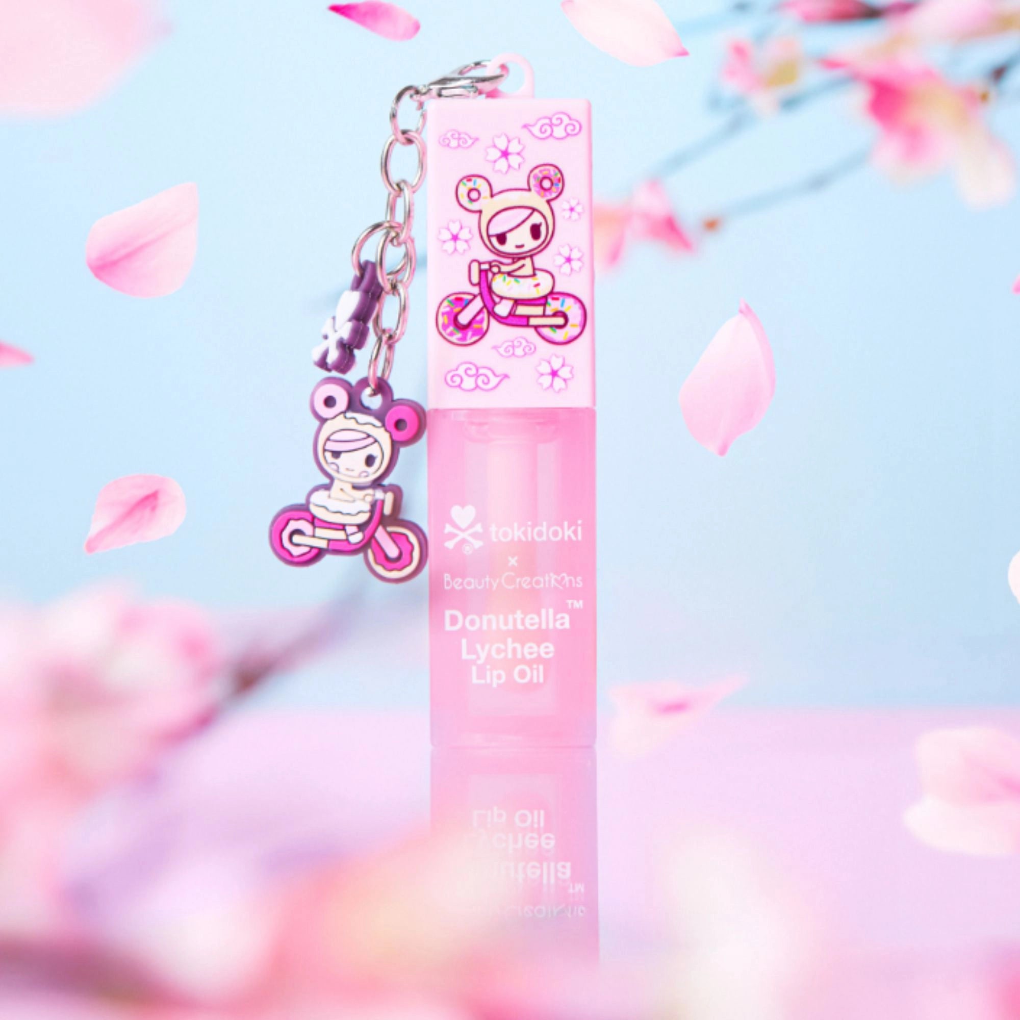 Beauty Creations - Tokidoki Hanami Picnic Donutella Lip Oil Lychee