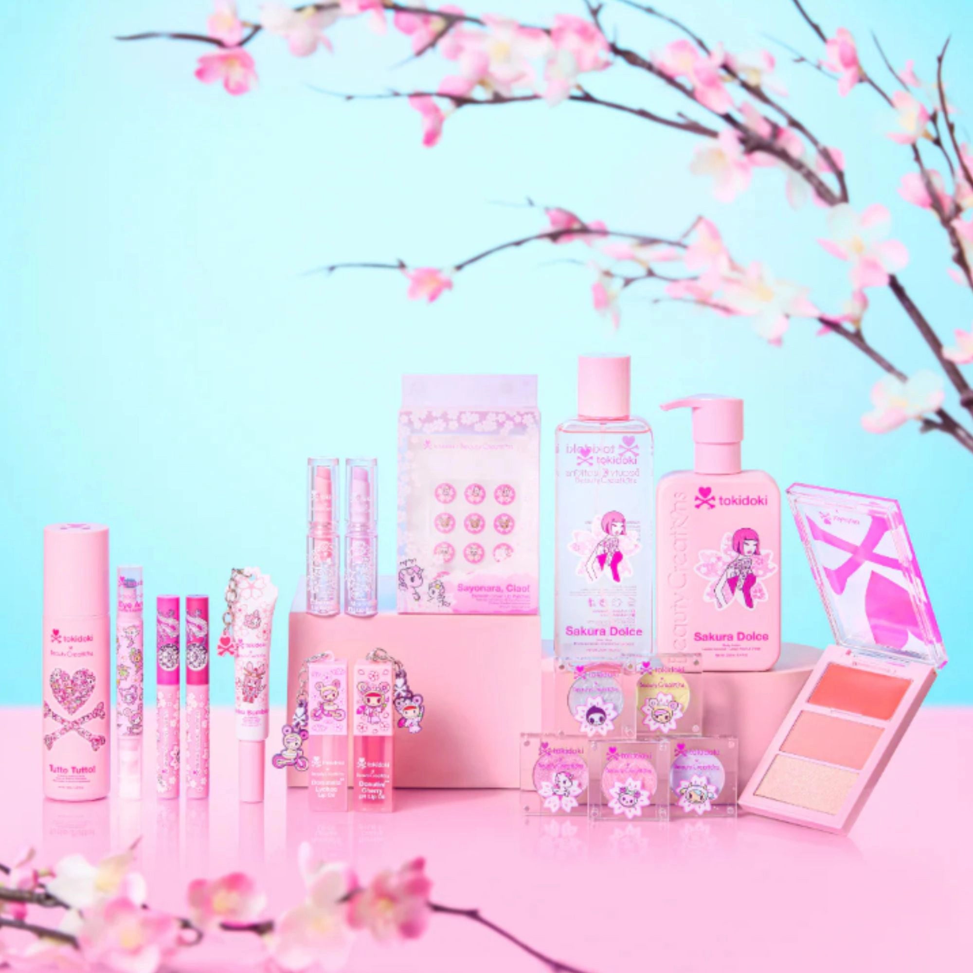 Beauty Creations - Tokidoki Hanami Picnic Donutella Lip Oil Lychee