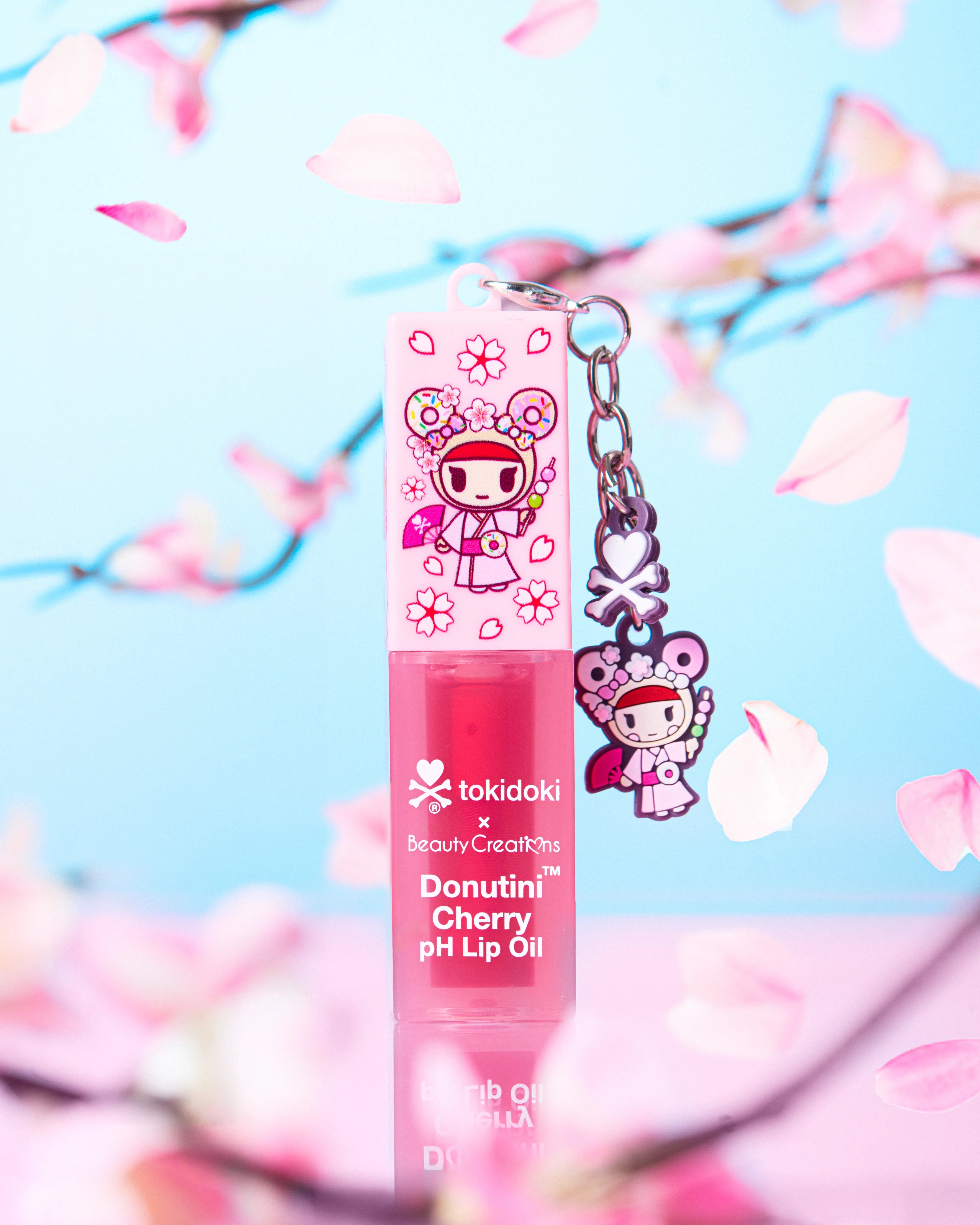 Beauty Creations - Tokidoki Hanami Picnic Donutini Lip Oil Cherry