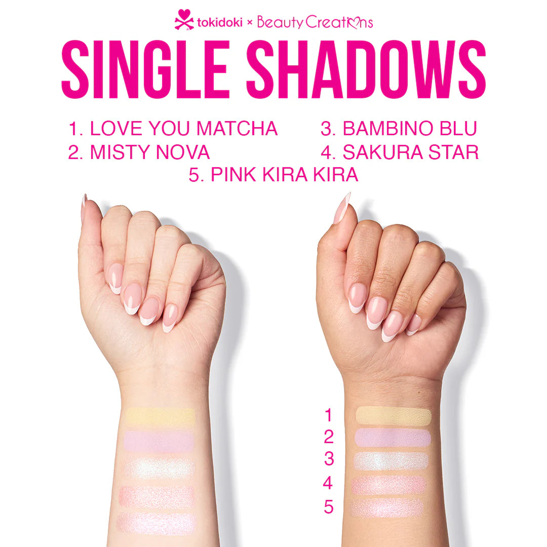 Beauty Creation - Tokidoki Hanami Picnic 'Hanami Hues' Single Shadow Set