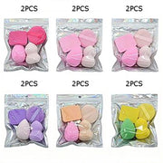 4pc Makeup Sponge & Powder Puff Set | Ultimate Cosmetic Blending Kit (BFB-1105)