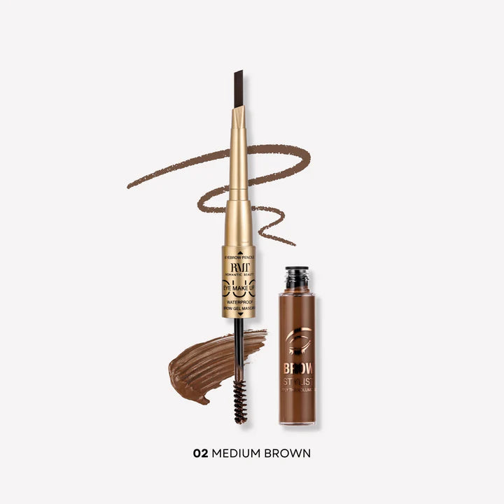 ROMANTIC BEAUTY - DUO Brow Make Up Waterproof