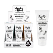 Blest Professional Hair Mask with Coconut, Marula & Rosemary Oil – Deep Conditioning Hydration (200ml / 6.76 fl oz)