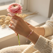 Handmade Conch Shell Bead String Bracelet - Adjustable Summer Beach Jewelry (BL18394)
