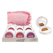Amuse Matte Blush Compact with Mirror & Applicator Brush