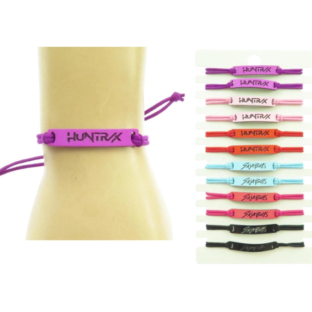 Elastic Band Bracelet Set - Adjustable & Colorful