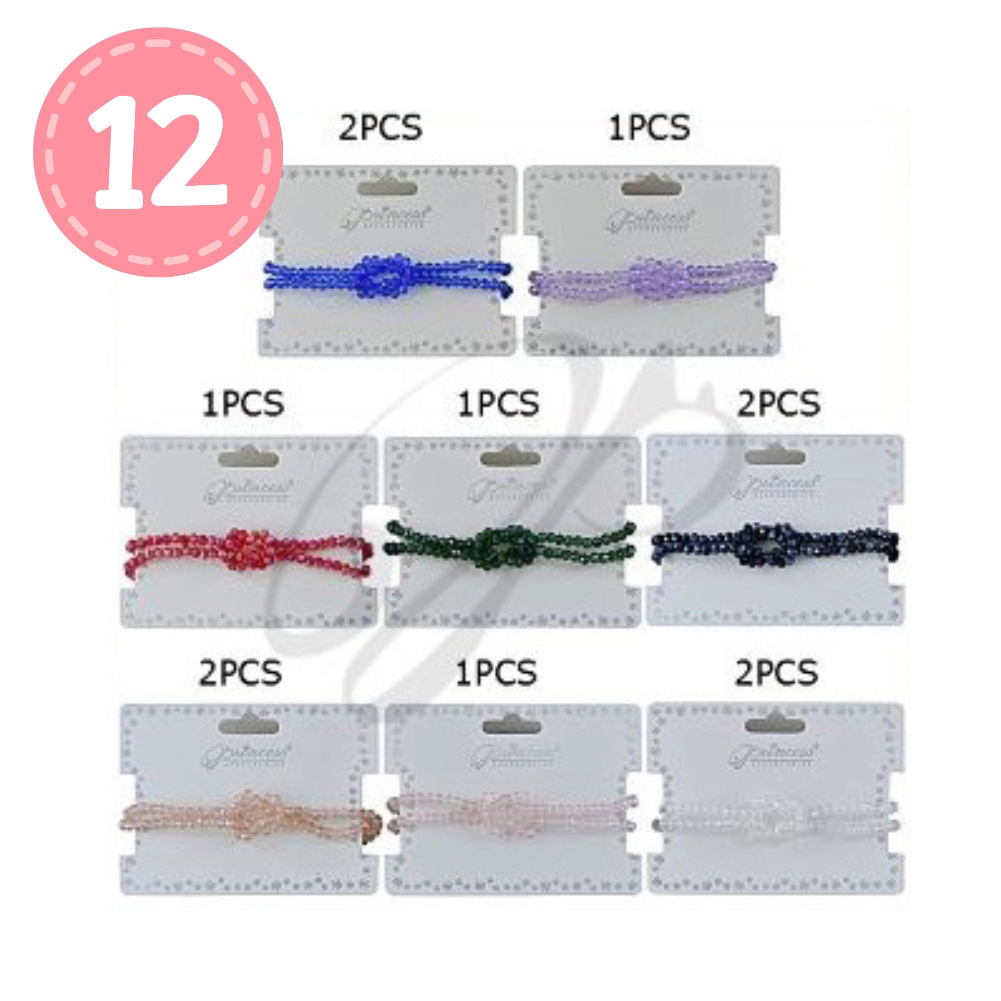 Crystal Adjustable Chain Beaded Bracelet
