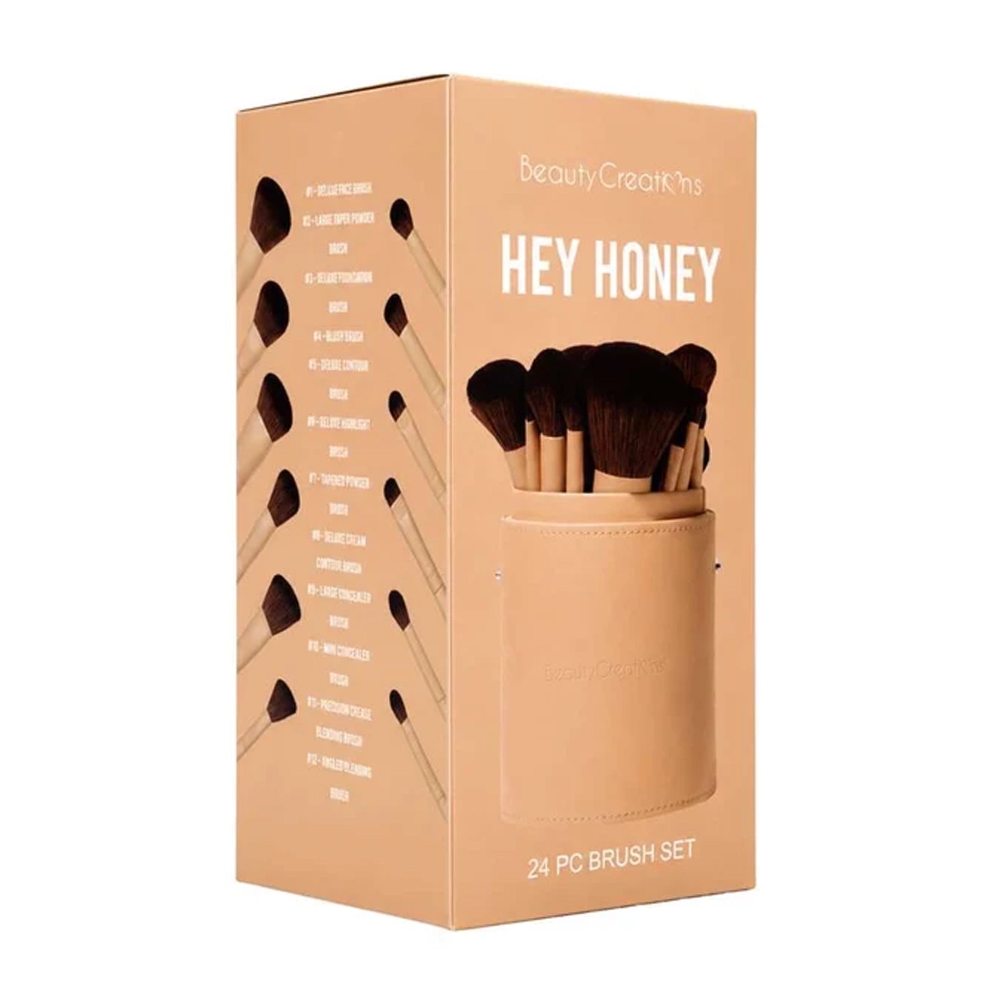 Beauty Creations - Hey Honey 24pc Brush Set