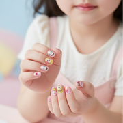 Kid's Press-On Nails – Cute Cartoon & Pastel Nail Art Set (BT10)