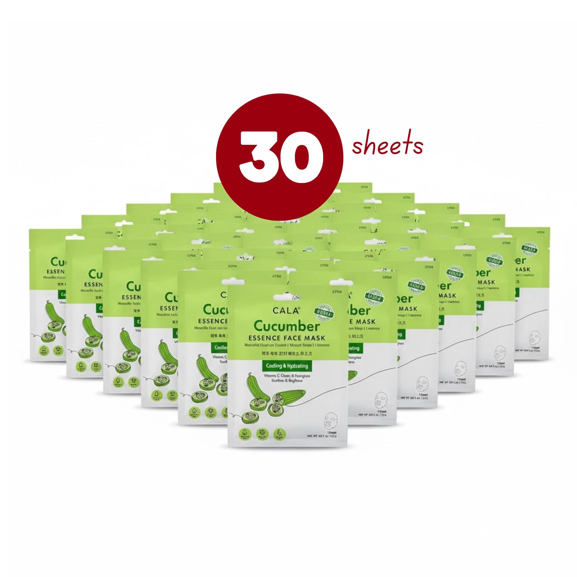 Cala - Cucumber Essence Face Mask (Cooling & Hydrating)