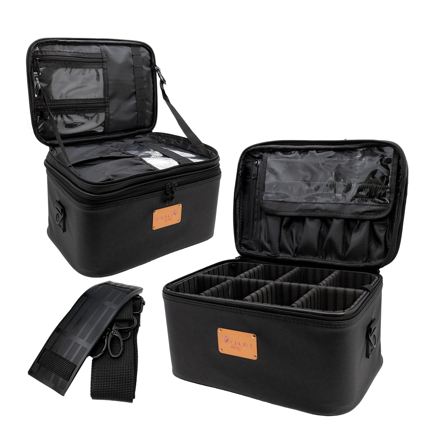 Simply Bella - Brush 'n' Beneath Travel Organizer: Elevate Your Beauty on the Go