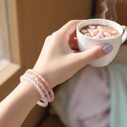 Faceted Crystal Beaded Bracelet Set - Stackable Stretch Bracelets (CB2188A)