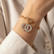 Fashion The Pave Infinity Link Bracelet