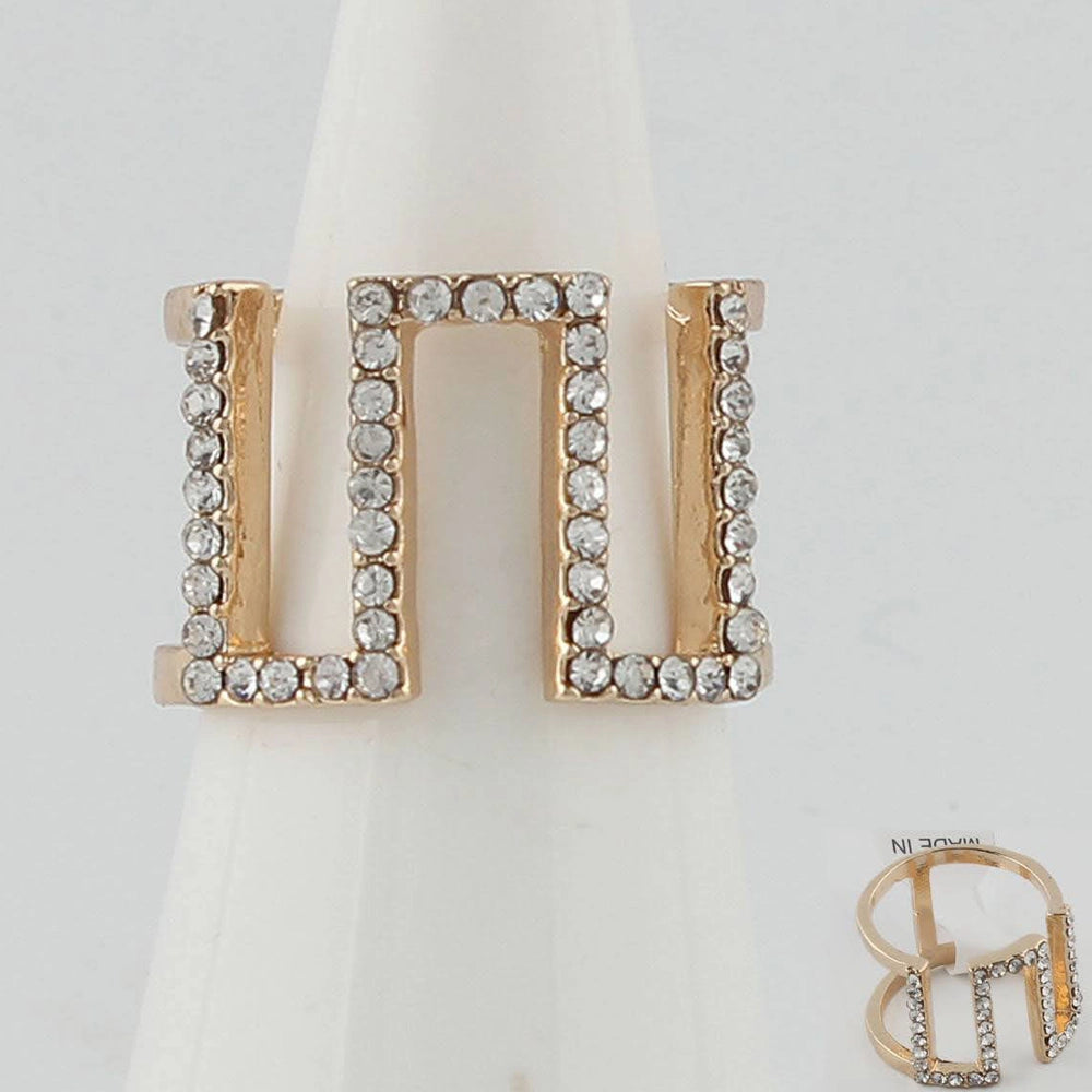 Instantly Elevate Your Style: Dazzling Geometric Pave Accessory!