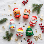 Christmas Holiday Slow-Rising Squishy Toy – Multi-Character 12-Piece (CGM-30195)