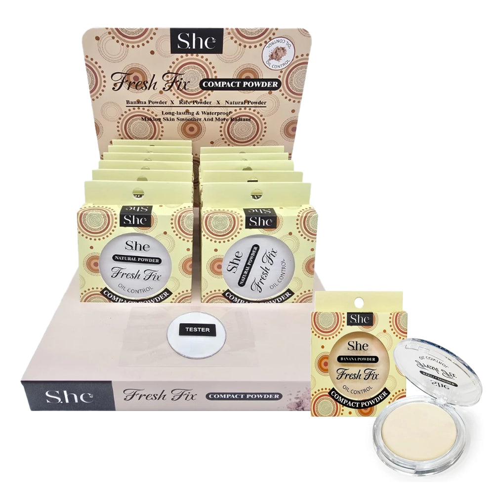 S.HE - Fresh Fix Compact Powder (Natural)