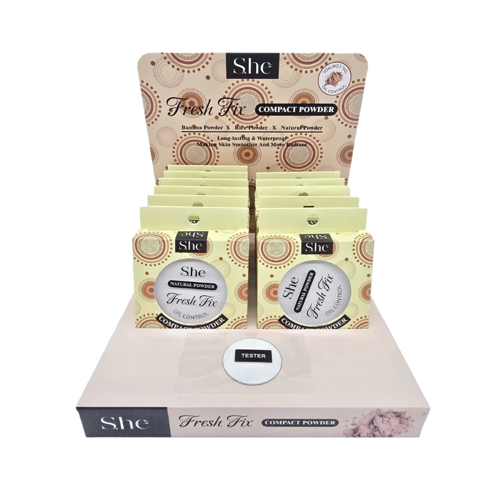 S.HE - Fresh Fix Compact Powder (Natural)