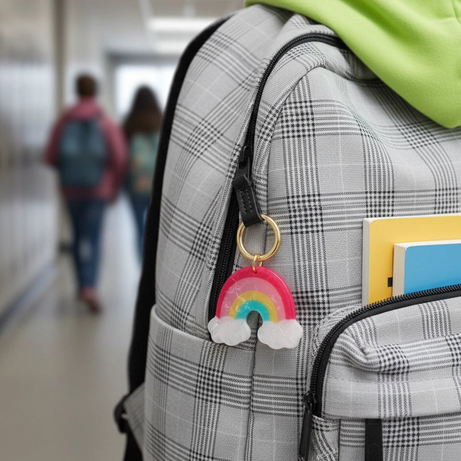 Charm Pop Rainbow Keychain - Where Your Charm Goes Too!