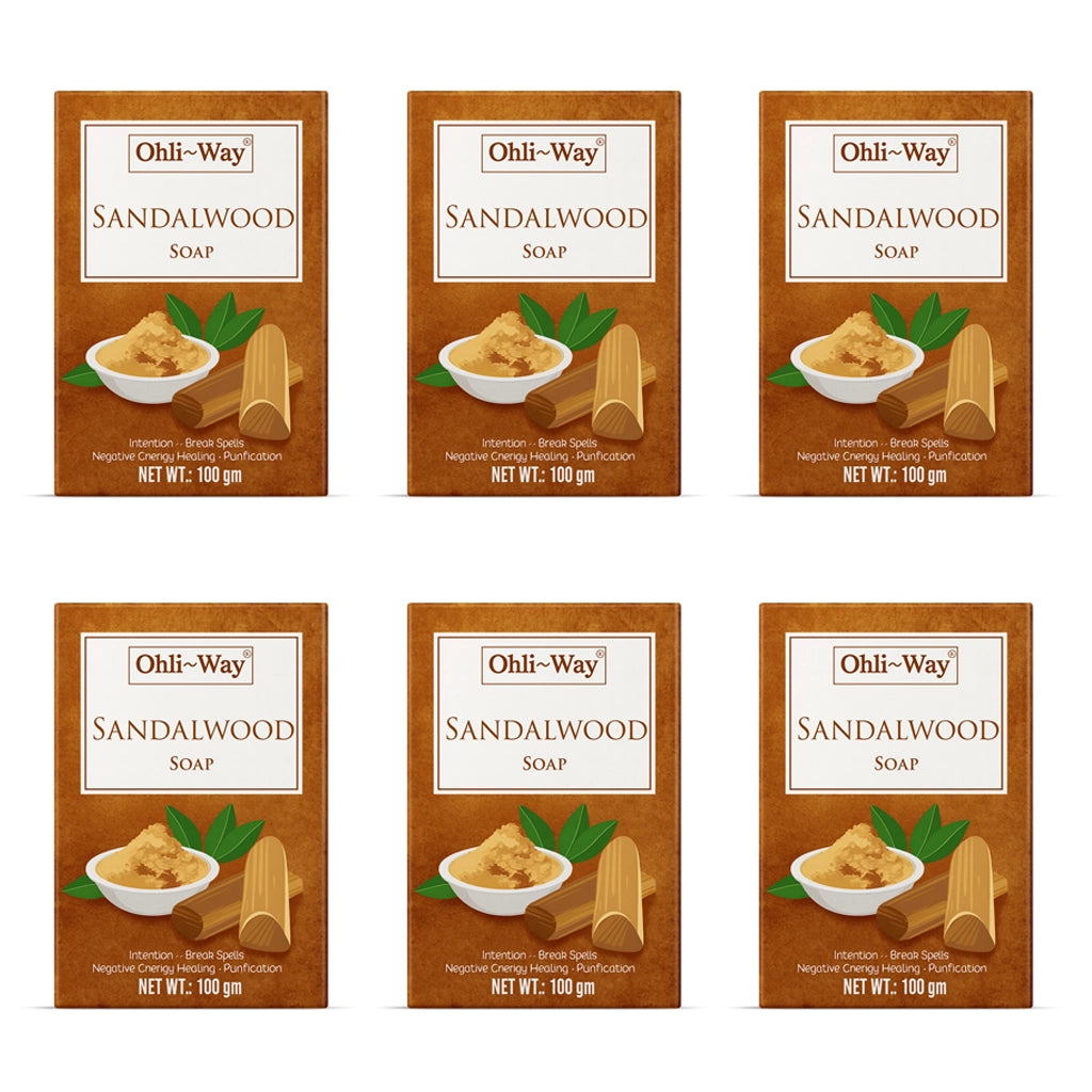 Ohli~Way Sandalwood Soap – Purification, Healing & Spell-Breaking Soap