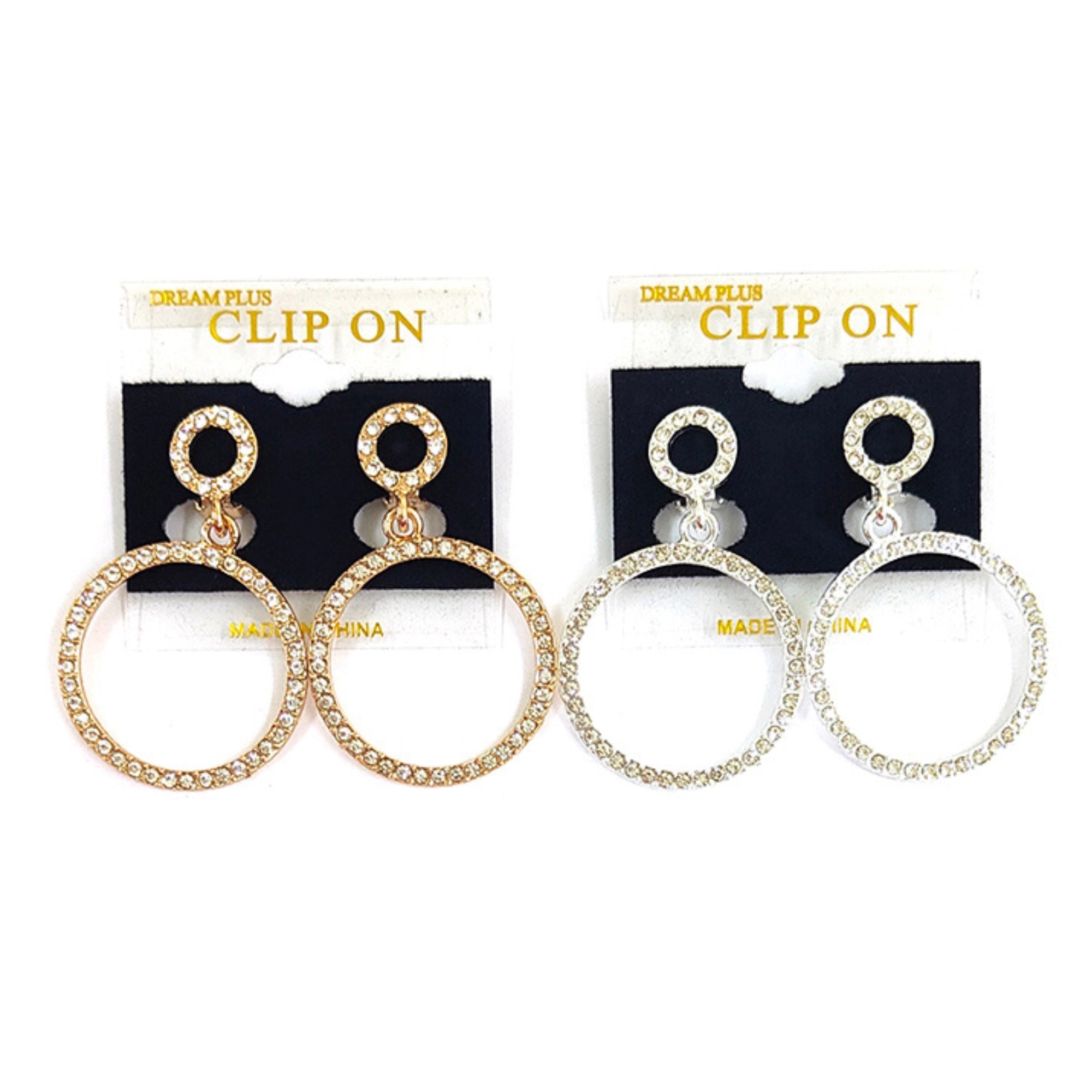 Earrings - 130 DEC7745GS-CLIP