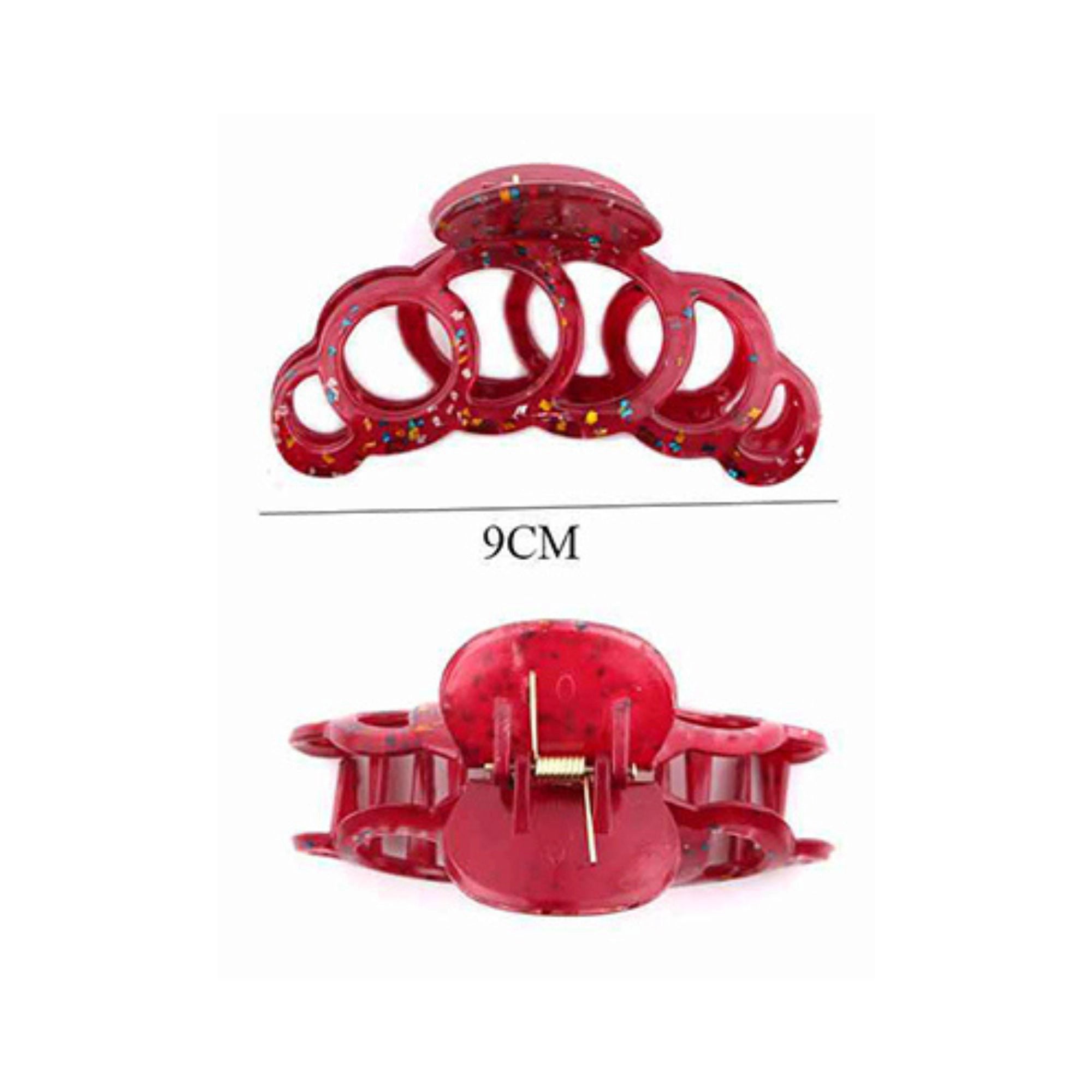 Confetti Loop Hair Claw Clip for Medium Hair | 9CM