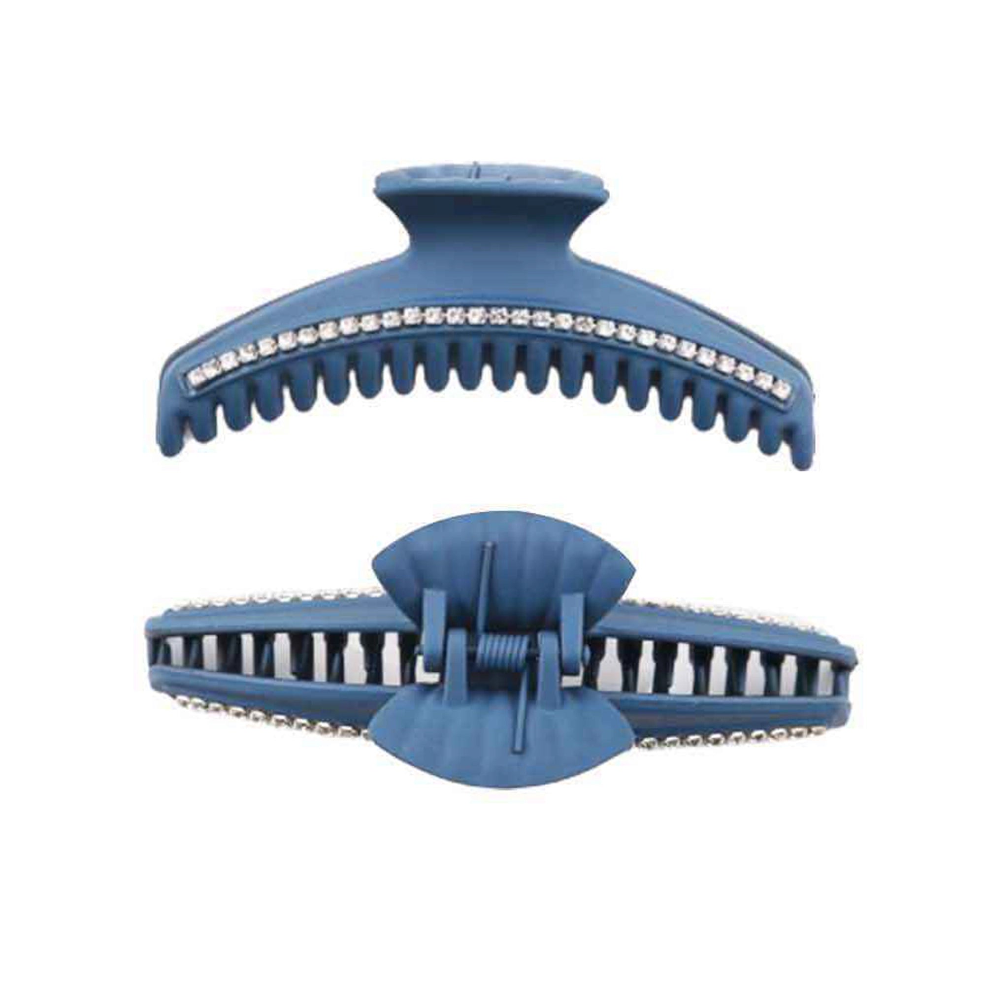 Matte Rhinestone Claw Clip for Secure, Effortless Style