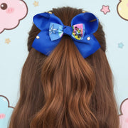 Jumbo 15cm Statement Hair Bow with Graphic Art