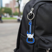 Honduras Flag Guitar Keychain & Bottle Opener | Honduran Souvenir (3.3 in)