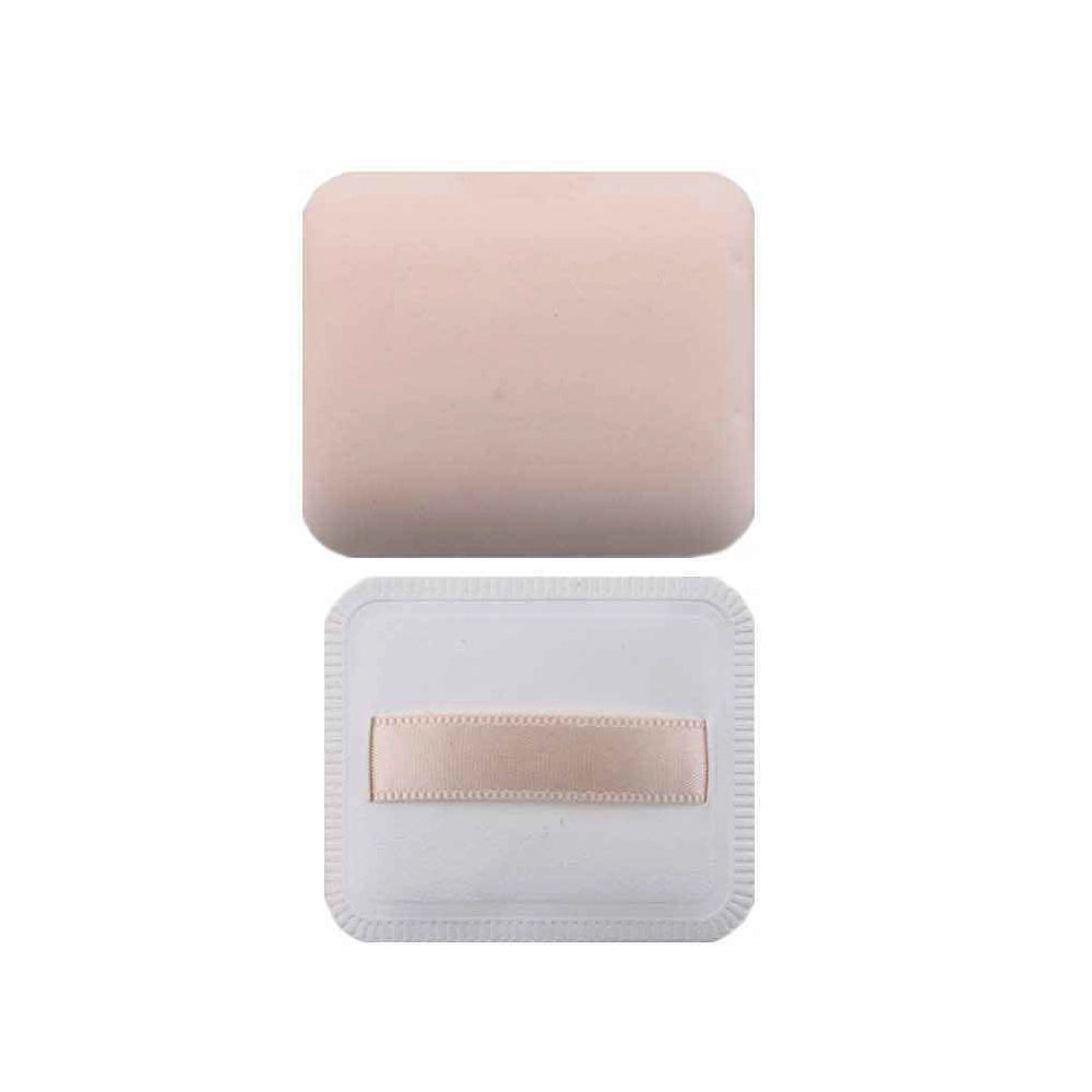 Pressed Powder Puff – 3 Shapes (Circle, Cone & Rectangle)