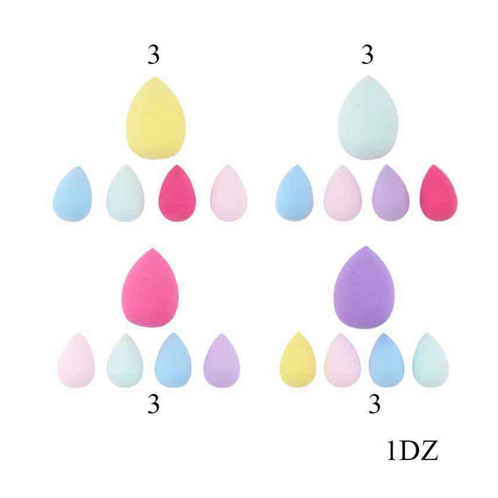 Adorable 5-Piece Flawless Beauty Blender Makeup Sponge Se