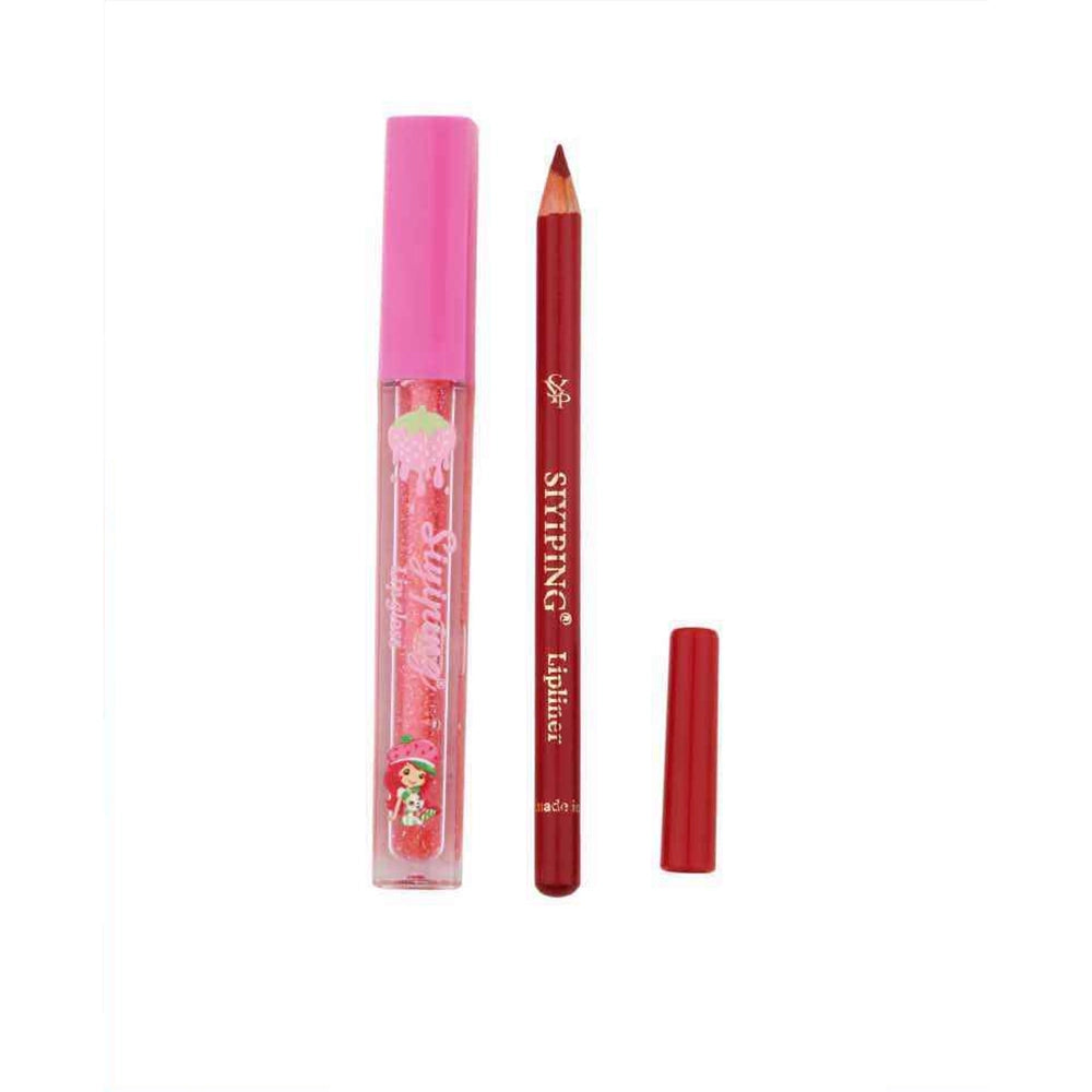 Strawberry Dreams 24-Piece Lip Gloss & Lip Liner Gift Set (DNV-3088)