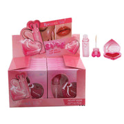 Romantic Tale Heart Lip Oil & Lip Mask Duo - 2-in-1 Glossy Hydration Set (DNV-3450)