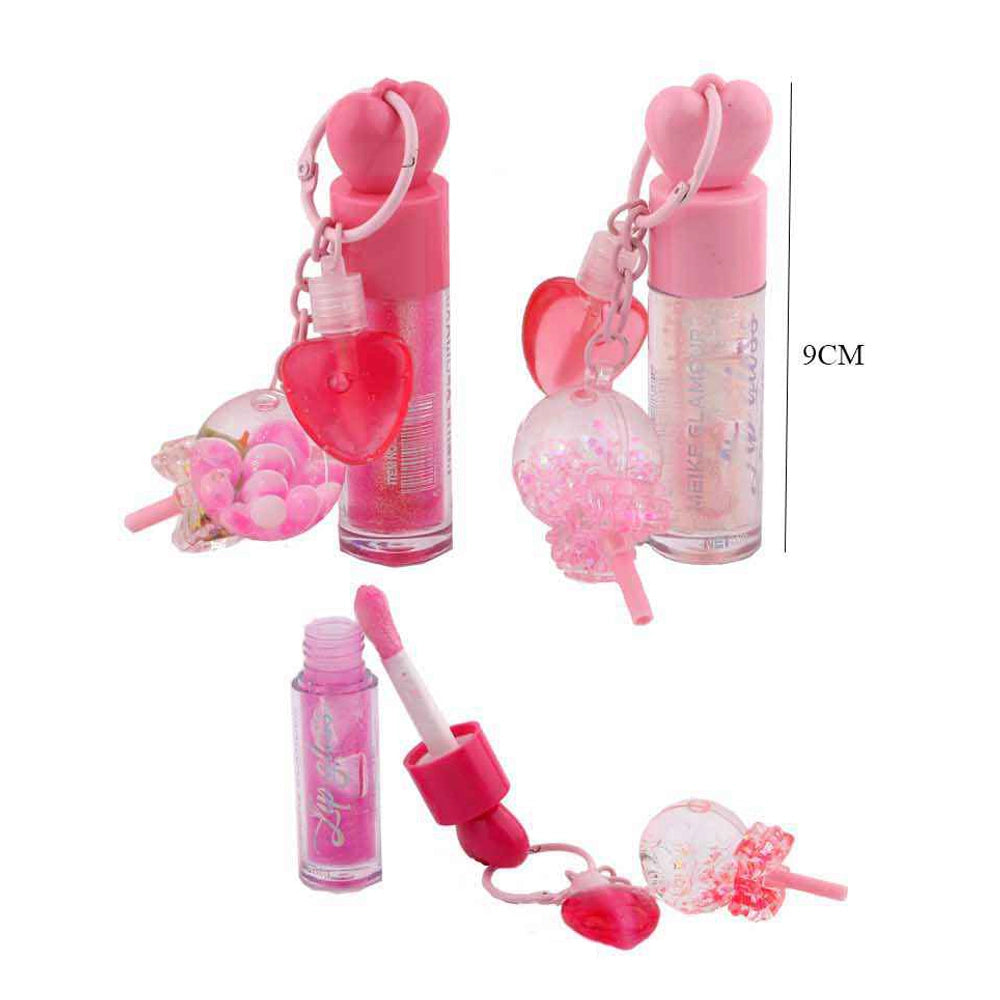 Magic Lip Gloss & Lip Tint Keychain – 12pc (DNV-3456)