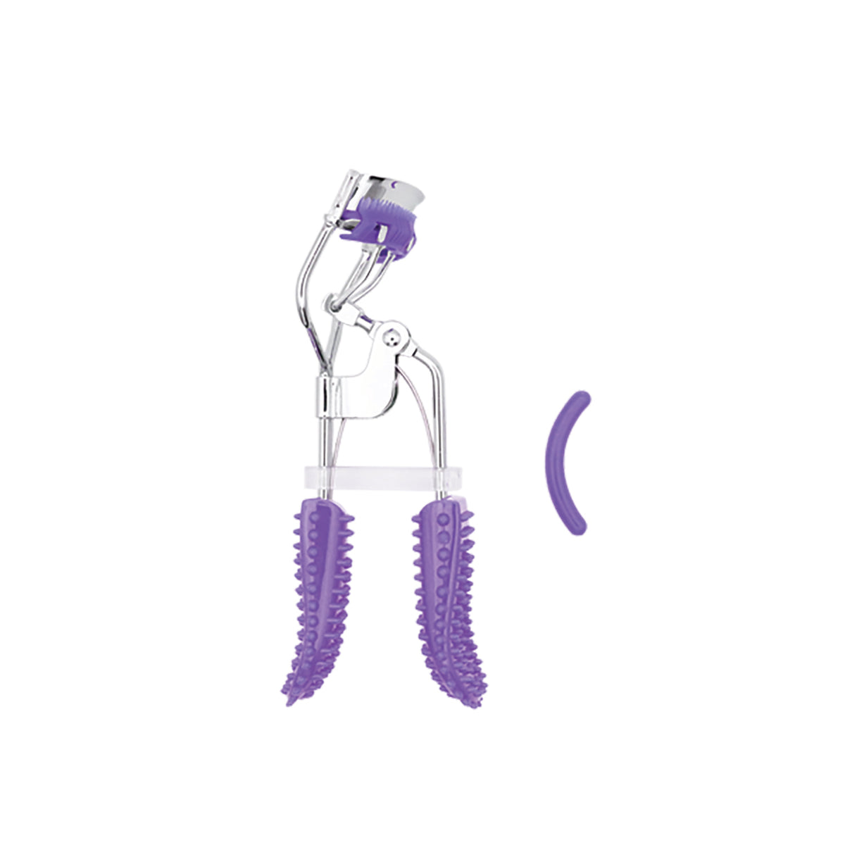 PB & Jay Pro Eyelash Curler with Built-In Lash Comb & Textured Silicone Grips – 4-Color (12pcs)