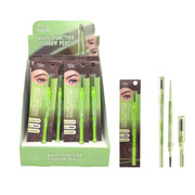 S.HE - Eyebrow Pencil with Brush and Razor (Brown)