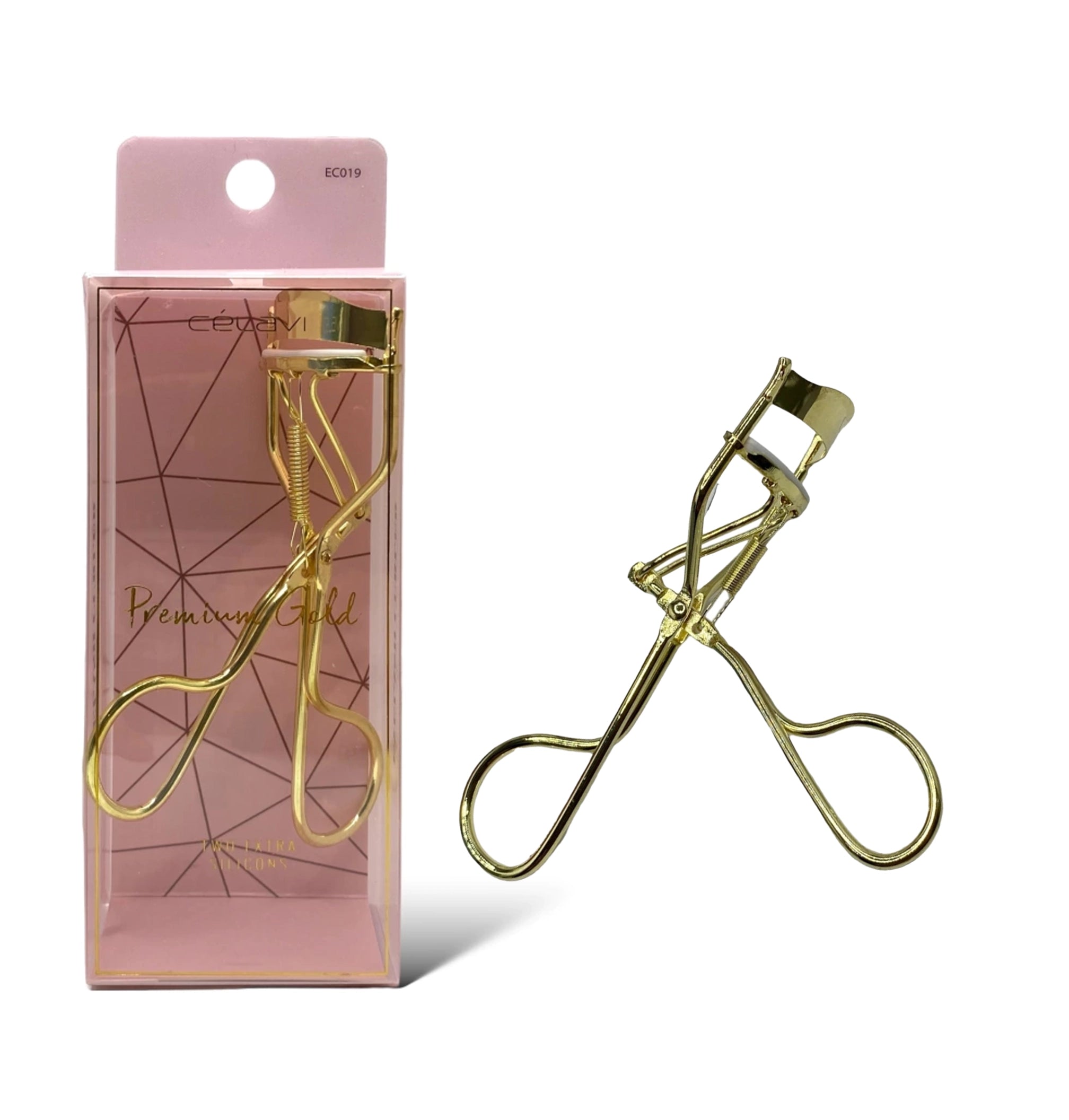 Gold Eyelash Curler - Professional Precision Lash Tool (12 Pack)