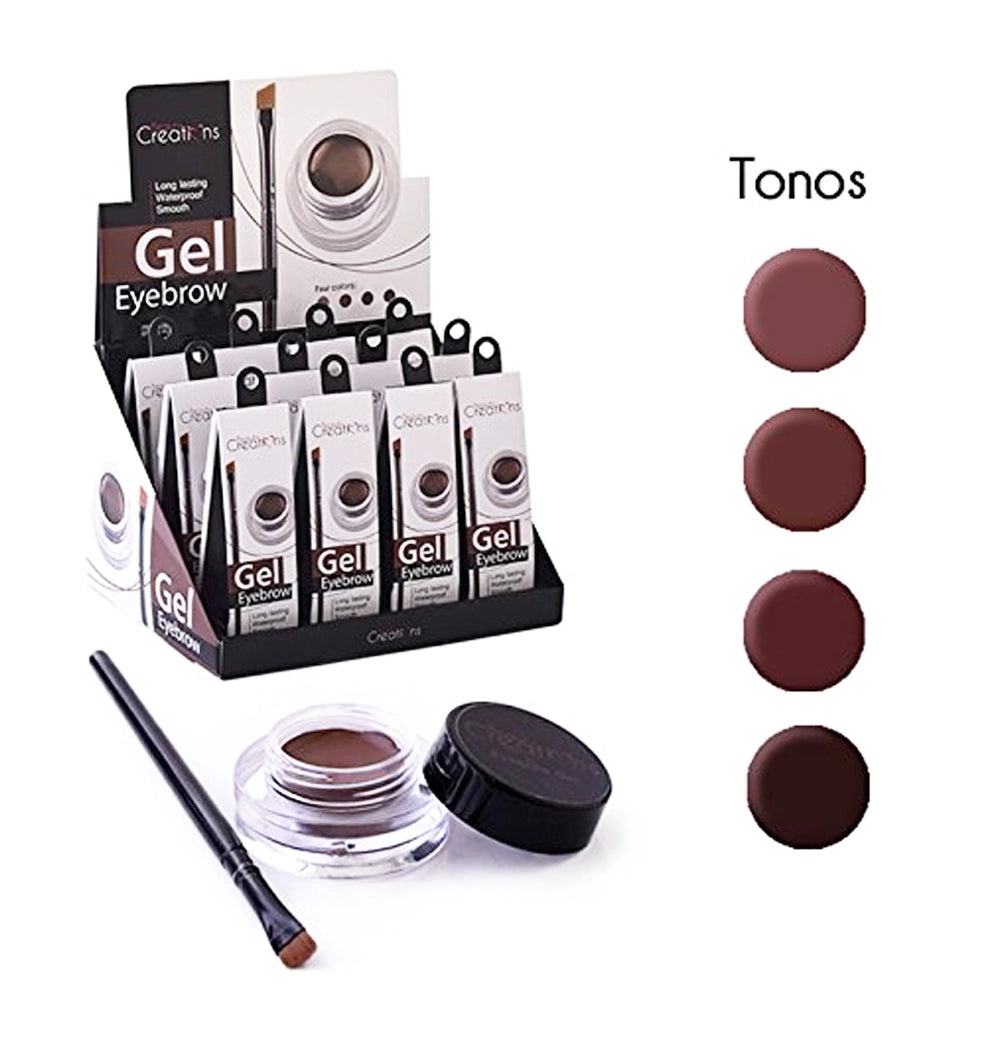Beauty Creations - Eyebrow Gel Medium & Dark Color