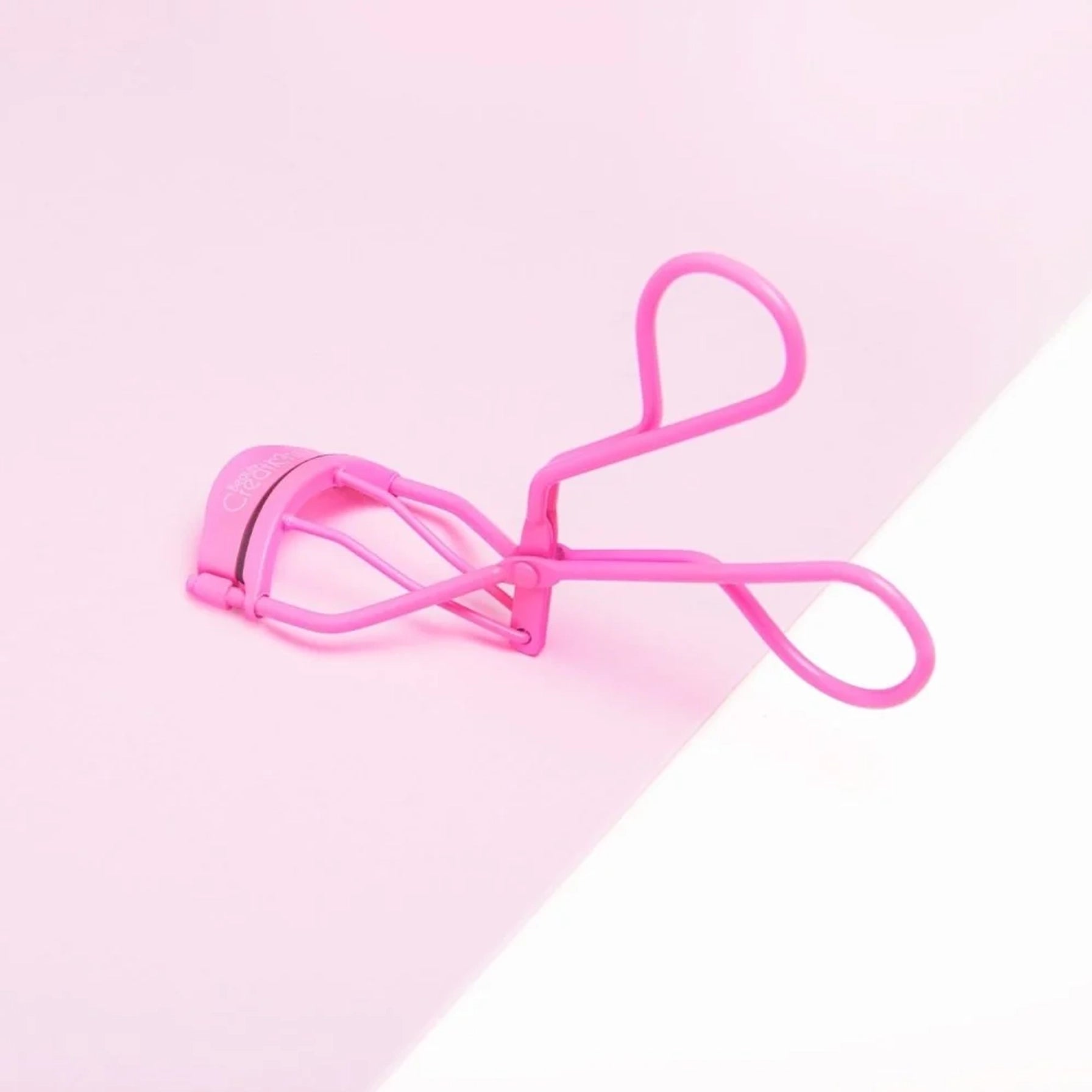 Beauty Creations Precision Eyelash Curler – Bright Pink Professional Lash Lift Tool