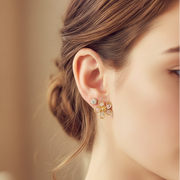 Sparkling Floral & Butterfly Stud Earring Set – Multi-Pair Jewelry Pack (ERM-3295K)