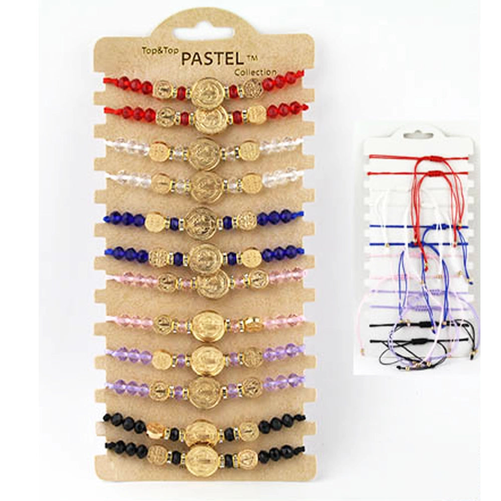 Adjustable Sacred Medal Bracelets | Miraculous or Guadalupe