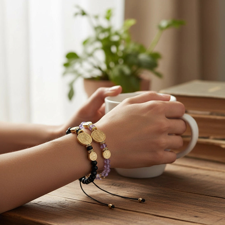 Adjustable Sacred Medal Bracelets | Miraculous or Guadalupe