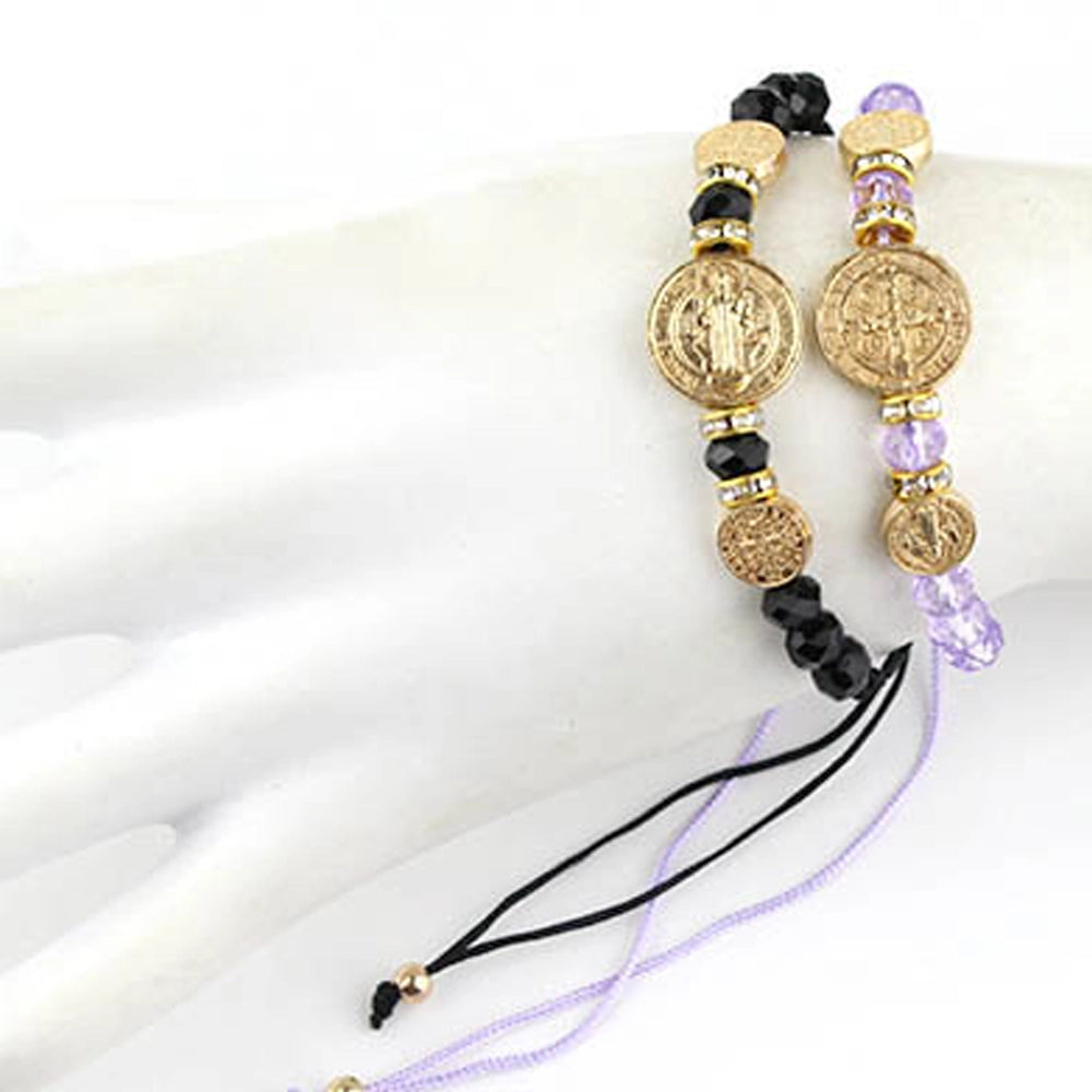 Adjustable Sacred Medal Bracelets | Miraculous or Guadalupe