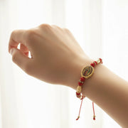 Divine Protection & Style: Red String Virgin of Guadalupe Blessing Bracelets - Adjustable & Vibrant!