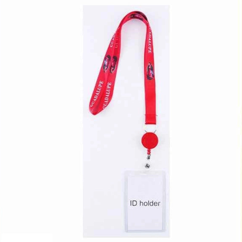 Retractable Lanyard with Vertical ID Holder - Multi-Color Bulk Set (ETC-1582)