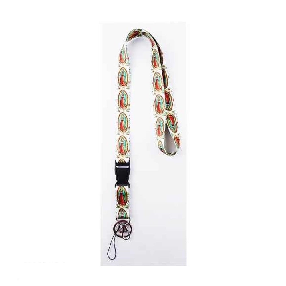 Our Lady of Guadalupe Religious Lanyard – Catholic Devotional Neck Strap with Detachable Buckle (ETC-2109)