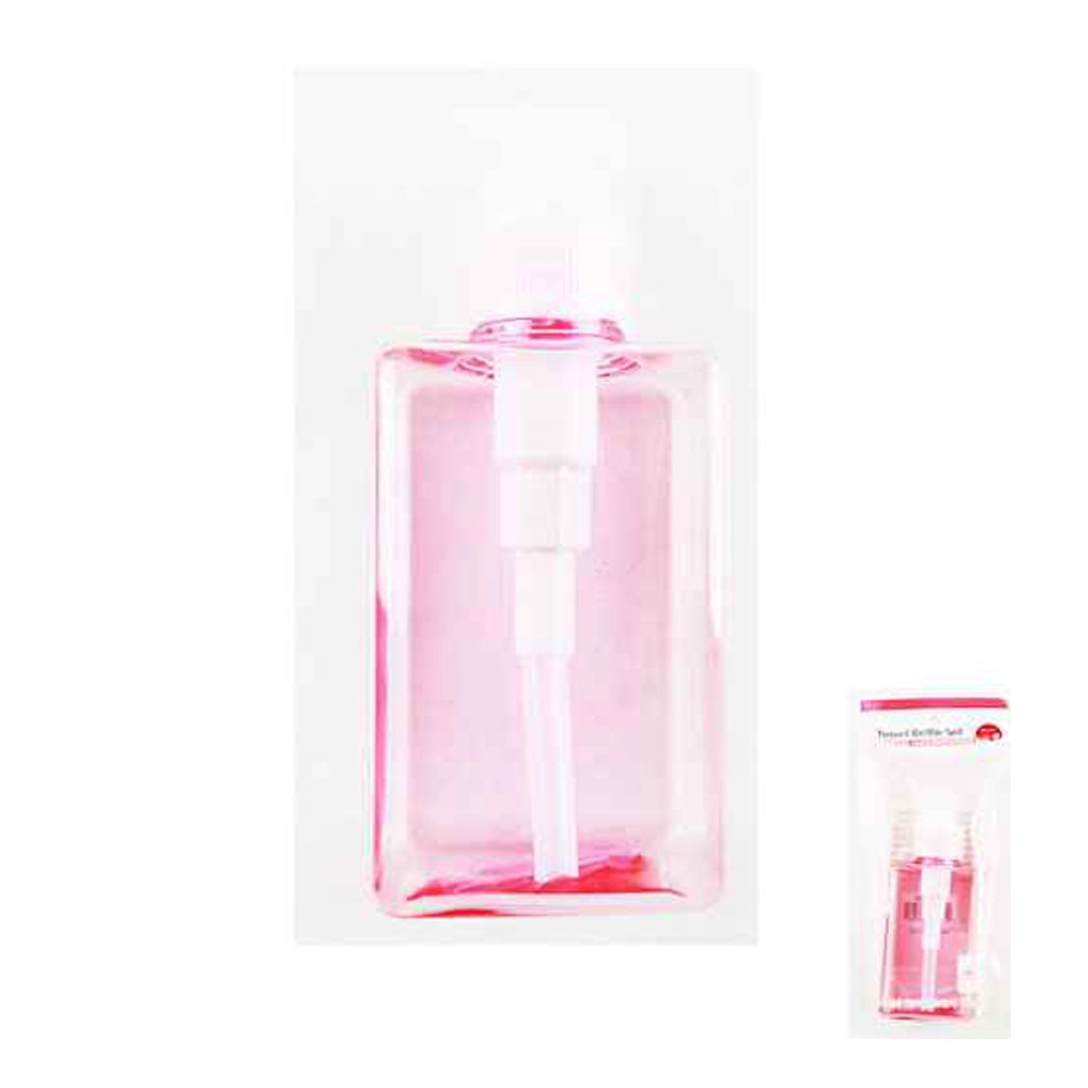 Rectangle Refillable Pump Bottles for Travel