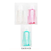 Rectangle Refillable Pump Bottles for Travel