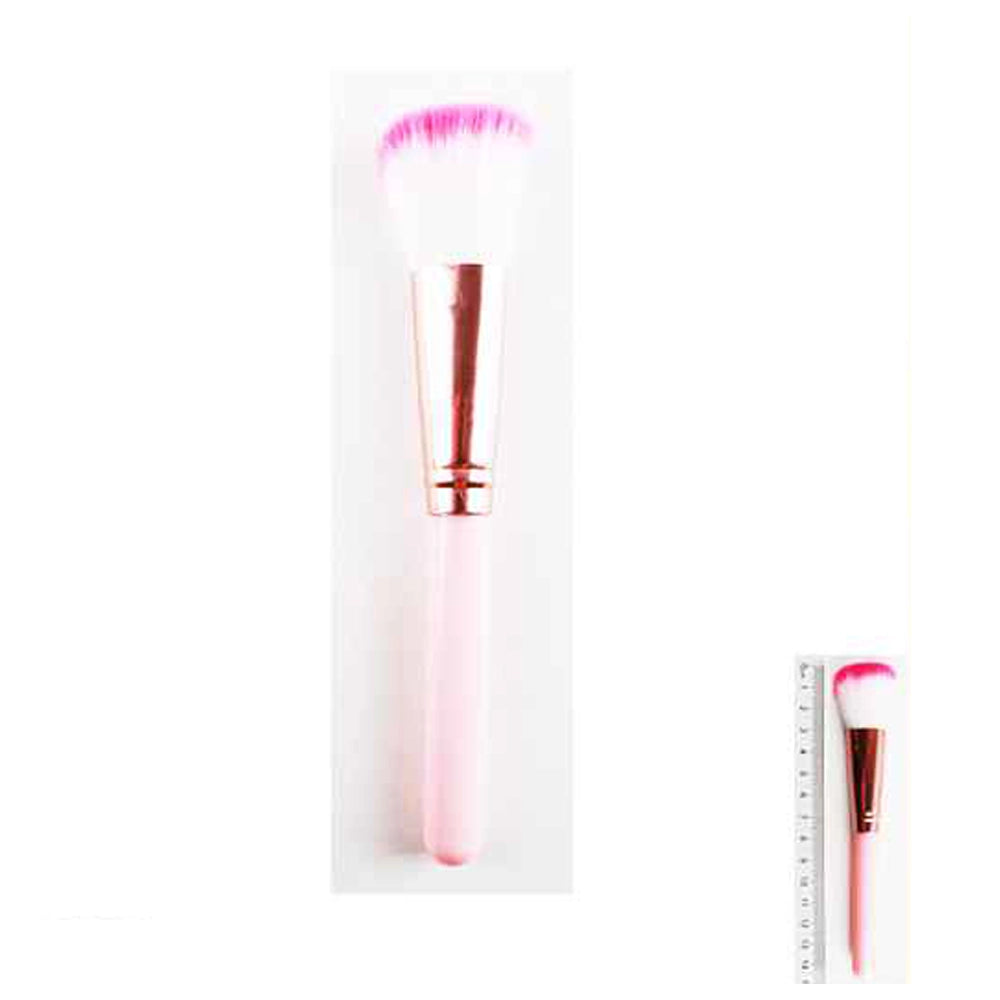 Multi-Color Flat Top Foundation & Powder Makeup Brush