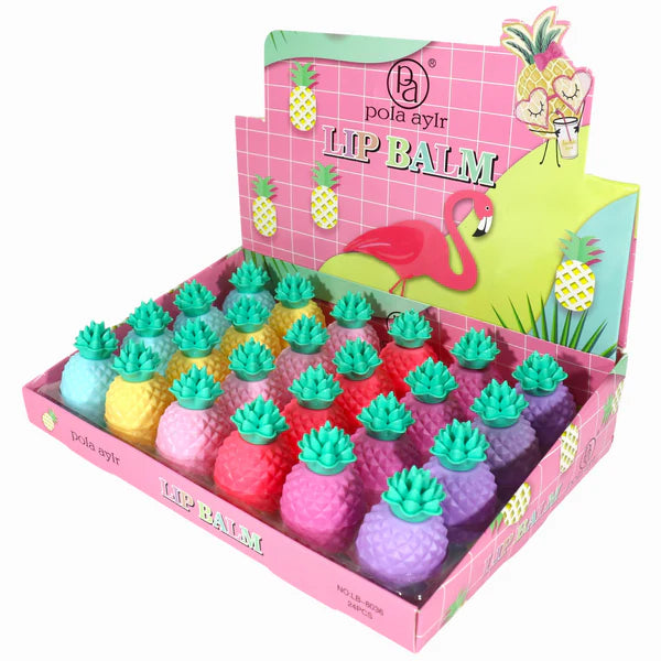 Multi Color Pineapple Lip Balm (LB-8036)