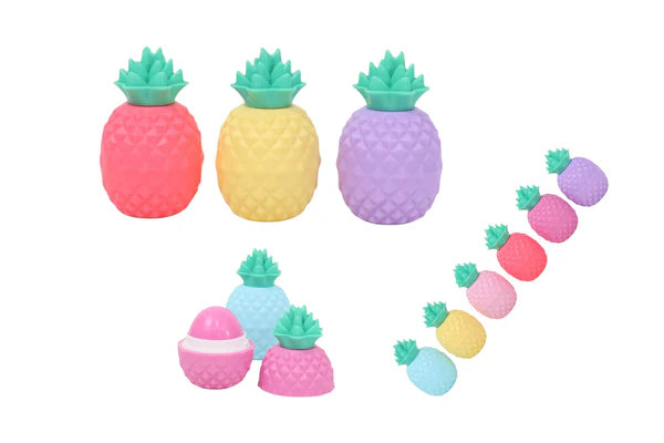 Multi Color Pineapple Lip Balm (LB-8036)